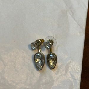 Clear Gemstone Earrings